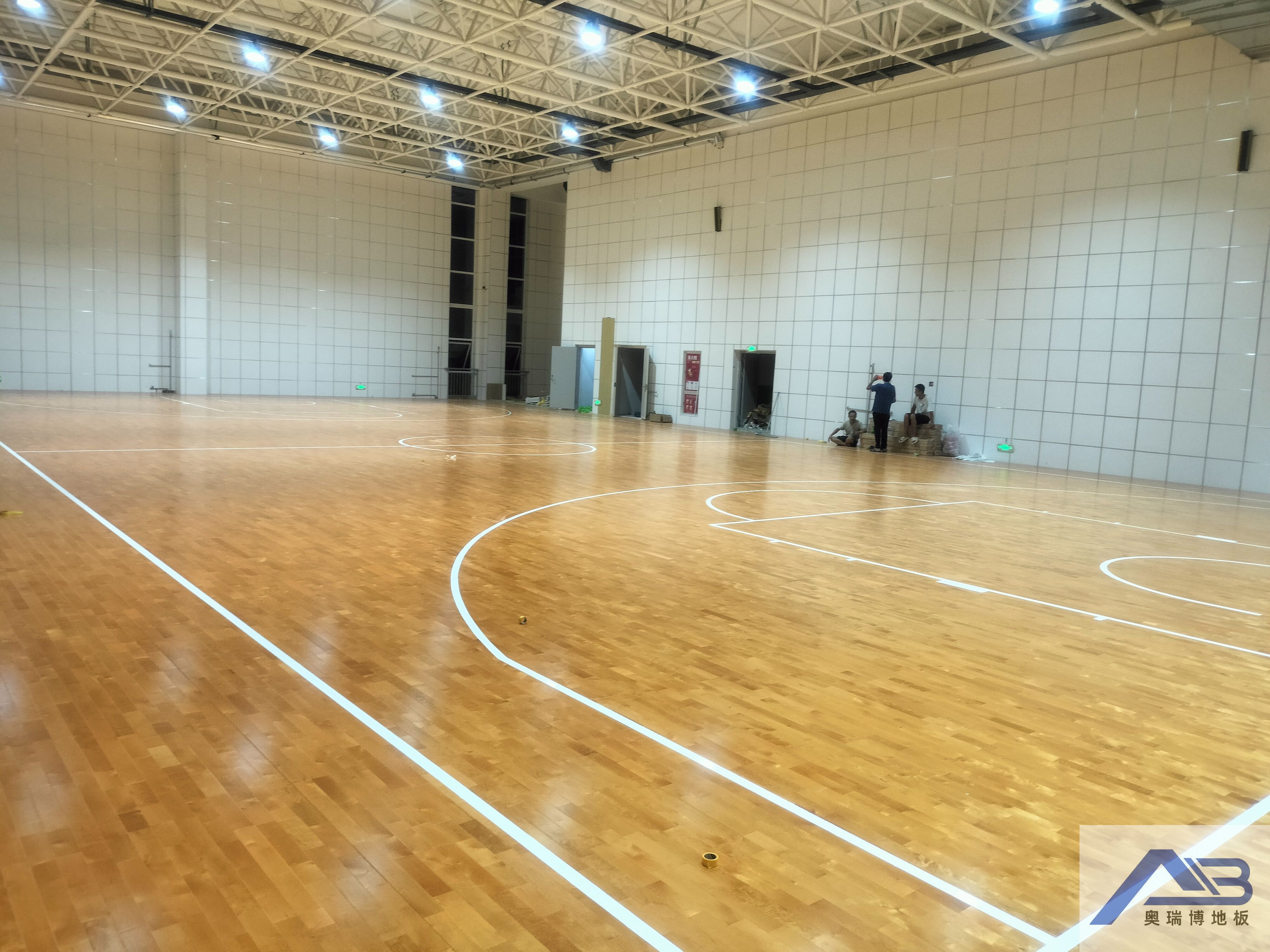雄安新区体育馆选择奥瑞博运动地板作为地面材料